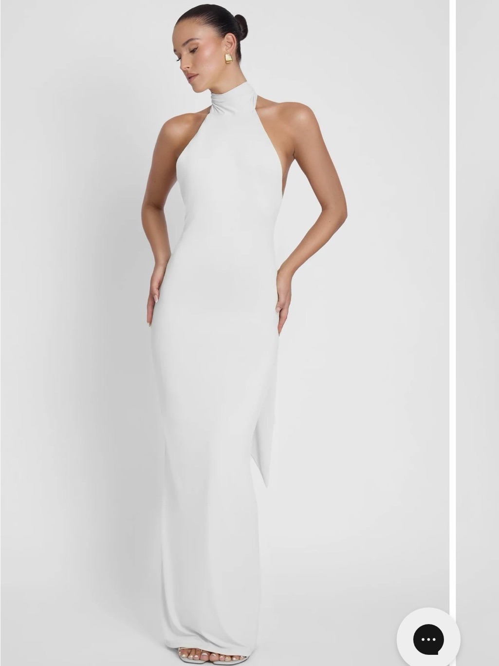 Leau Drape Maxi Dress — image 3 of 3